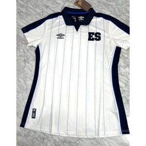 Umbro El Salvador National Team 2024 White Home Jersey authentic Women’s XL